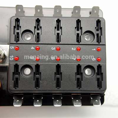 12v Car Black Fuse box for car audio