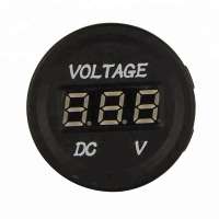 DC 12V-24V Car Battery Voltage Meter LED Display Waterproof Voltmeter